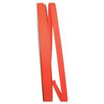 Load image into Gallery viewer, Grosgrain Texture Ribbon -- Neon Orange Color --- Various Sizes