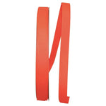 Load image into Gallery viewer, Grosgrain Texture Ribbon -- Neon Orange Color --- Various Sizes