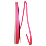 Load image into Gallery viewer, Grosgrain Texture Ribbon -- Neon Pink Color --- Various Sizes