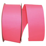 Load image into Gallery viewer, Grosgrain Texture Ribbon -- Neon Pink Color --- Various Sizes