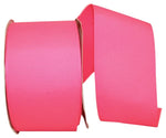 Load image into Gallery viewer, Grosgrain Texture Ribbon -- Neon Pink Color --- Various Sizes