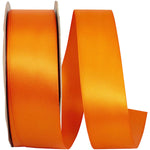 Load image into Gallery viewer, Double Face Satin Ribbon -- Orange Color --- Various Sizes