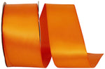Load image into Gallery viewer, Double Face Satin Ribbon -- Orange Color --- Various Sizes