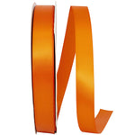 Load image into Gallery viewer, Double Face Satin Ribbon -- Orange Color --- Various Sizes