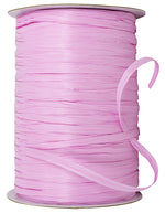 Load image into Gallery viewer, Premium - Matte Finish Raffia Ribbon --- 1/4in x 100 yards --- Orchid Color