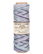 Load image into Gallery viewer, #10 -- (0.5mm) -- Variegated Hemp Cord Spools -- Various Colors by Hemptique®