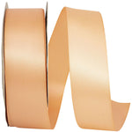 Load image into Gallery viewer, Double Face Satin Ribbon -- Peach Color --- Various Sizes