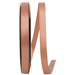 Load image into Gallery viewer, Florist Basics -- Double Face Satin Ribbon --- Bridal Collection --- Pecan Color --- Various Sizes