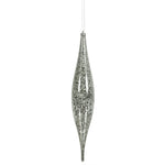 Load image into Gallery viewer, 13" -- Rain Drop Mercury Finish Christmas Ornaments — Various Colors — 2 Pack by Vickerman®