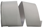 Load image into Gallery viewer, Grosgrain Texture Ribbon -- Pewter Color --- Various Sizes