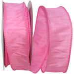 Load image into Gallery viewer, Florist Basics -- Dupioni Supreme Wired Edge Ribbon -- Pink Color - Various Sizes