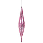 Load image into Gallery viewer, 13" -- Rain Drop Mercury Finish Christmas Ornaments — Various Colors — 2 Pack by Vickerman®