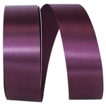 Load image into Gallery viewer, Florist Basics -- Acetate / Satin Supreme Cooler Ribbon -- Plum Color --- Various Sizes