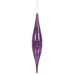 Load image into Gallery viewer, 13" -- Rain Drop Mercury Finish Christmas Ornaments — Various Colors — 2 Pack by Vickerman®