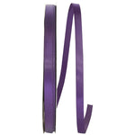 Load image into Gallery viewer, Double Face Satin Ribbon -- Plum Color --- Various Sizes