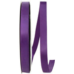 Load image into Gallery viewer, Double Face Satin Ribbon -- Plum Color --- Various Sizes