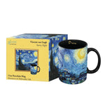 Load image into Gallery viewer, Porcelain Coffee Mug, 11oz., "Starry Night" by Vincent Van Gogh