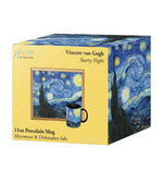 Load image into Gallery viewer, Porcelain Coffee Mug, 11oz., "Starry Night" by Vincent Van Gogh