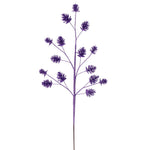 Load image into Gallery viewer, 24" -- Artificial Pinecone Glitter Spray — 6 per Bag — Various Colors -- by Vickerman®