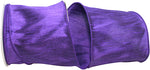 Load image into Gallery viewer, Florist Basics -- Dupioni Supreme Wired Edge Ribbon -- Purple Color - Various Sizes