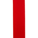 Load image into Gallery viewer, Outdoor Ribbon --- 1-1/2 inch x 10 yards - Value Velvet Wired Edge Ribbon -- Red Color