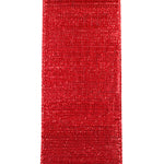 Load image into Gallery viewer, Outdoor Ribbon -- Red Color -- Metallic Reflection Value Wire Edge -- Various Sizes