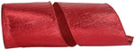 Load image into Gallery viewer, Outdoor Ribbon -- Red Color -- Metallic Reflection Value Wire Edge -- Various Sizes