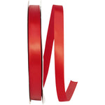Load image into Gallery viewer, Double Face Satin Ribbon -- Red Color --- Various Sizes