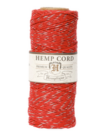 Load image into Gallery viewer, #20 -- (1 mm) -- Metallic & Glitter Hemp Cord Spools -- Various Colors by Hemptique®