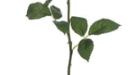 Load image into Gallery viewer, 17.5 in --- White Color - Open Rose Bud Spray -- Artificial Flower