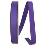 Load image into Gallery viewer, Grosgrain Texture Ribbon -- Regal Purple Color --- Various Sizes