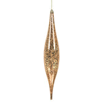 Load image into Gallery viewer, 13" -- Rain Drop Mercury Finish Christmas Ornaments — Various Colors — 2 Pack by Vickerman®