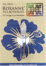 Load image into Gallery viewer, #12 Betweens (Large Eye) -- Ref. RX-12012 -- Hand Sewing Needles by Roxanne®