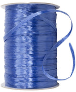 Load image into Gallery viewer, Premium - Pearl Finish Raffia Ribbon --- 1/4in x 100 yards --- Royal Color