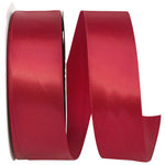 Load image into Gallery viewer, Double Face Satin Ribbon -- Scarlet Color --- Various Sizes