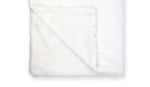 Load image into Gallery viewer, Ridge Plush Baby Blanket -- 30 x 36 in - White Color