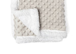 Load image into Gallery viewer, Popcorn Sherpa Baby Blanket -- 30 x 40 in - Grey Color
