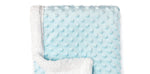 Load image into Gallery viewer, Popcorn Sherpa Baby Blanket -- 30 x 40 in - Blue Color