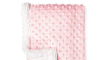 Load image into Gallery viewer, Popcorn Sherpa Baby Blanket -- 30 x 40 in - Pink Color