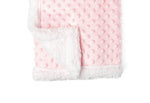 Load image into Gallery viewer, Popcorn Sherpa Baby Blanket -- 30 x 40 in - Pink Color