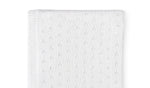 Load image into Gallery viewer, Pointelle Baby Blanket -- 30 x 40 in - White Color