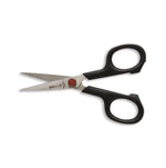 Load image into Gallery viewer, 4 1/4" --- Light-weight - Red Dot Embroidery Scissors, Black Color by Mundial®