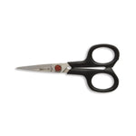Load image into Gallery viewer, 4 1/4" --- Light-weight - Red Dot Embroidery Scissors, Black Color by Mundial®