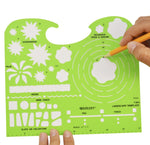 Load image into Gallery viewer, Westcott® -- Landscape Technical Drawing Template -- 1/4" Scale --- Ref. T-843