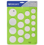 Load image into Gallery viewer, Westcott® -- Large & Small Circles Template -- Ref. T-801