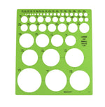 Load image into Gallery viewer, Westcott® -- Large & Small Circles Template -- Ref. T-831