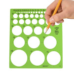 Load image into Gallery viewer, Westcott® -- Large & Small Circles Template -- Ref. T-831