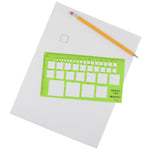 Load image into Gallery viewer, Westcott® -- Technical Squares Drawing and Drafting Template -- Ref. T-828