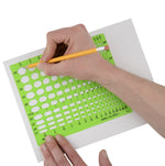 Load image into Gallery viewer, Westcott® -- Small Ellipse Template # 1 -- Ref. T-807