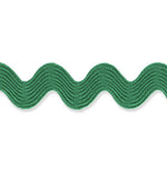 Load image into Gallery viewer, Rick Rack - Medium Size: 1/2" x 2 1/2 yds. by Wrights® - Emerald Color